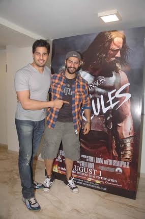 Varun impressed by Johnson's 'Hercules'
