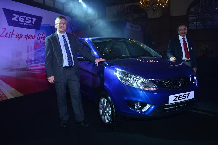 Tata Motors launches Zest in Kolkata