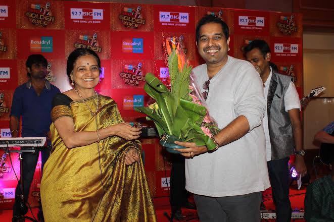 Shankar Mahadevan kicks off the Season Finale of the Benadryl BIG Golden Voice