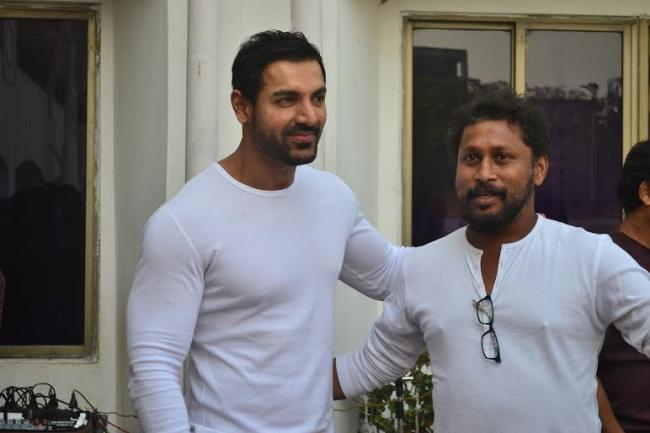 John Abraham launches music of Tollywood film Open Tee Bioscope
