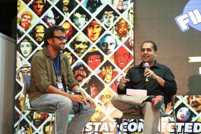 Dibakar at Comic Con with Byomkesh