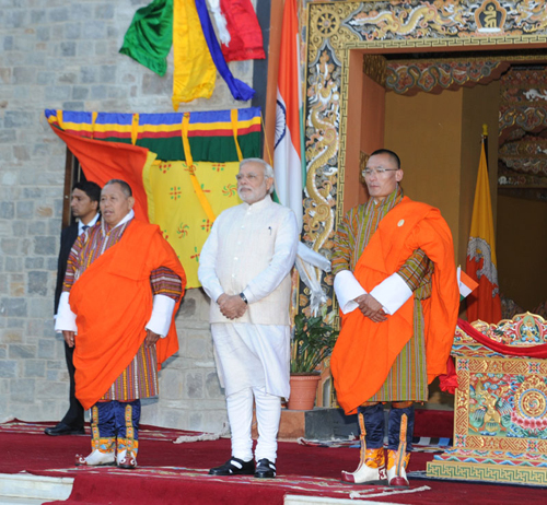 Modi calls on Jigme Kesar Namgyel Wangchuck