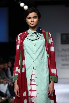 Designer Karishma Shahani showcases collection at LFW