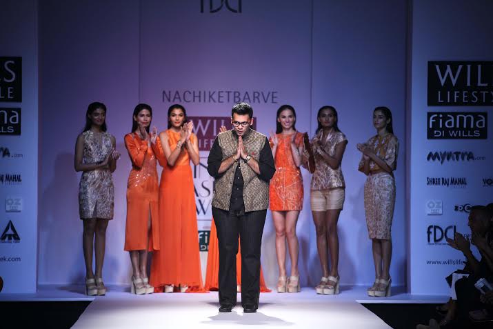 Designer Nachiket Barve showcases collection at WLIFW