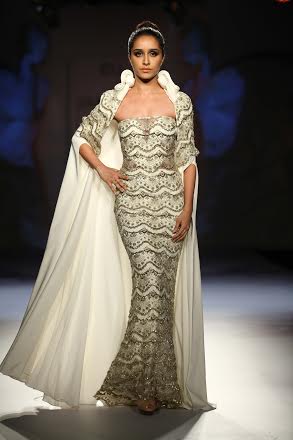 Shraddha Kapoor walks for Gaurav Gupta at ICW Delhi