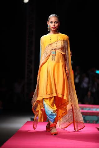 Models walk for Tarun Tahiliani 