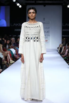 Sonal Singh Chauhan walks ramp at LFW