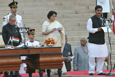 Narendra Modi takes oath as India's PM
