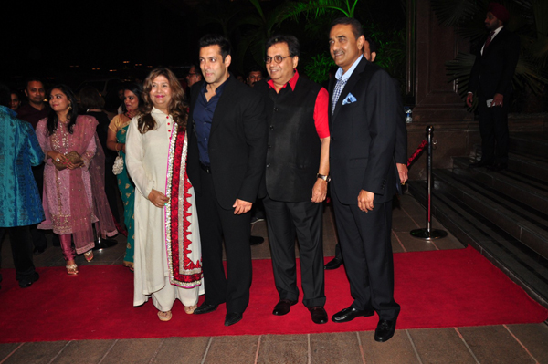 Starry affair at Salman Khan sister's wedding reception