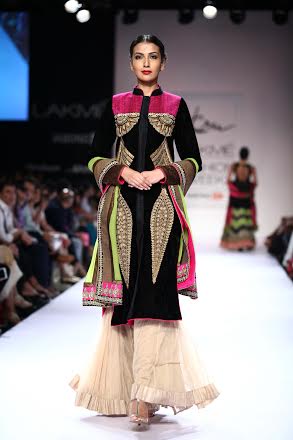 Designer Ekru showcases collection at Lakme Fashion Week 