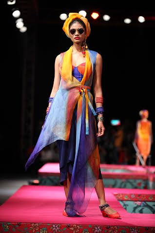 Models walk for Tarun Tahiliani 