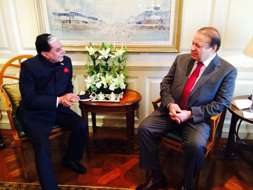 Subhash Chandra, Nawaz Sharif launch ZEEL's new channel
