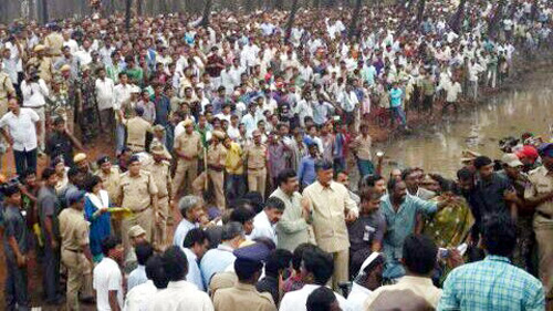 Ministers visit GAIL mishap site