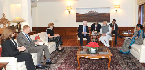 US Senator meets Modi