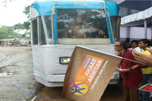 'Art for Nutrition' brought alive with Kolkata trams 