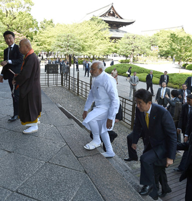 Narendra Modi in Japan