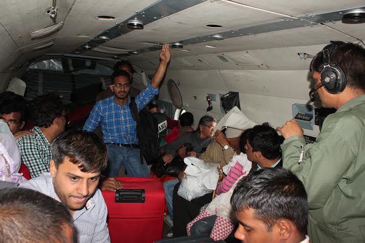 FLOOD AFFECTED PEOPLE IN J&K