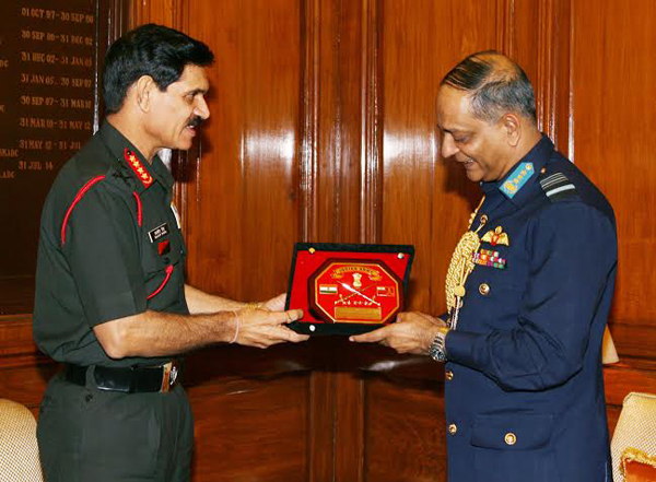 Bangladesh Air Force Chief calls on Gen Dalbir Singh