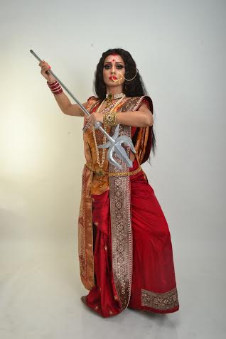 Mimi depicts 'The Fface of Durga'
