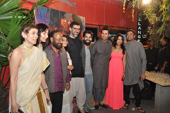 Wine and cheese party for Rang Rasiya team