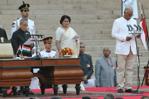 Narendra Modi takes oath as India's PM