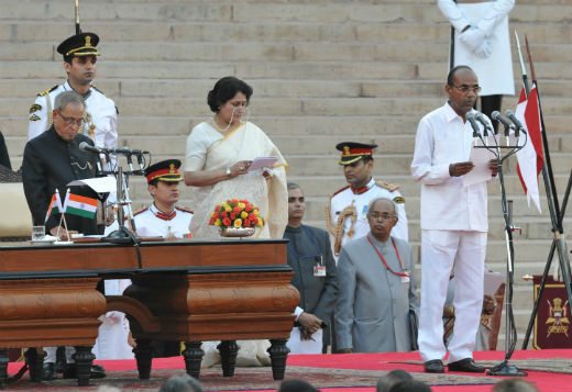 Narendra Modi takes oath as India's PM