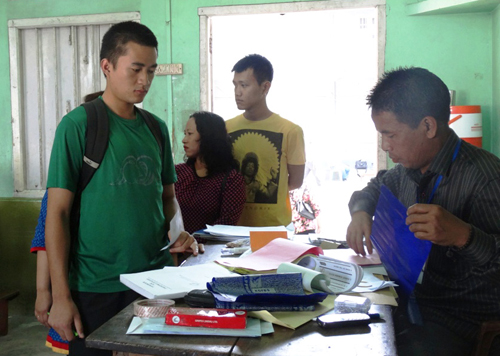 Lok Sabha General Elections-2014, in Aizawl, Mizoram 