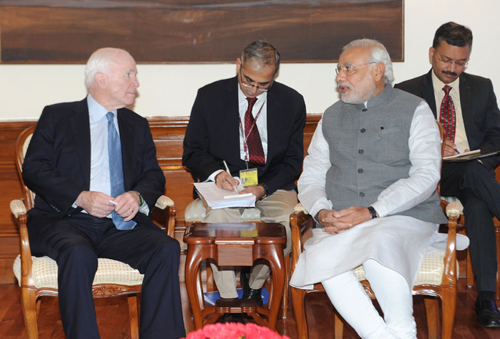 US Senator meets Modi