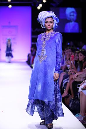 Krishna Mehta showcases collection at LFW