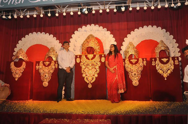 Tanishq adorns Goddess Durga idol with jewellery