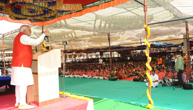 Today is Mangal-Parv-Celebration of success of Mangalyaan: PM