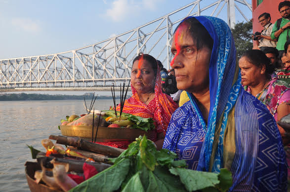 Chhath Puja celebrations in Kolkata