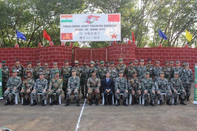 Indo-China joint military exercise culminates