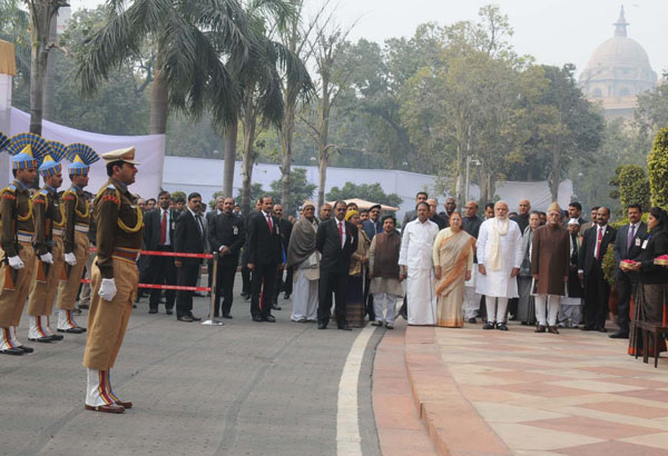 Tribute to martyrs of Parliament attack