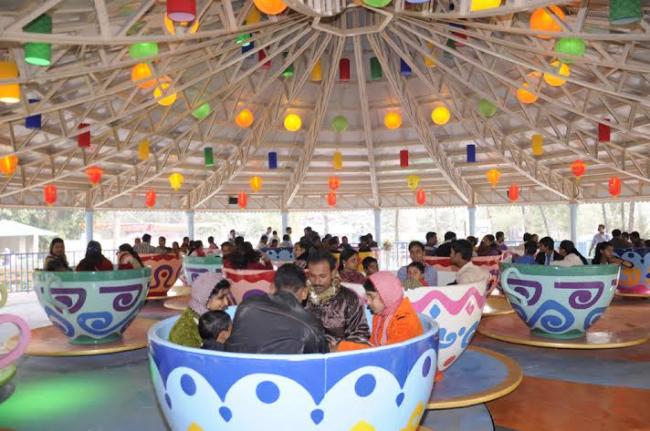 Nicco Park's 'crazy tea party ride' launched