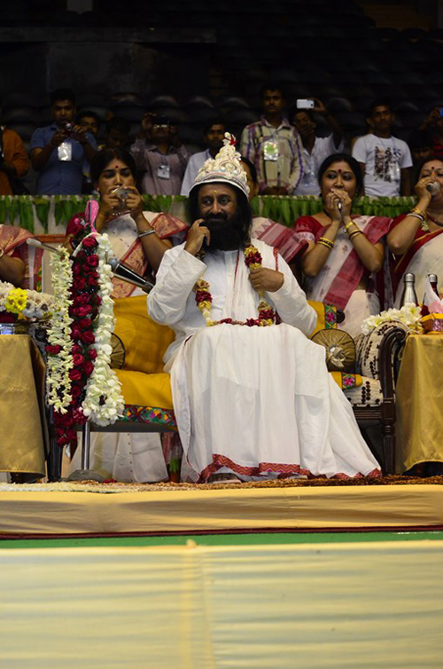 Sri Sri Ravi Shankar visits Kolkata