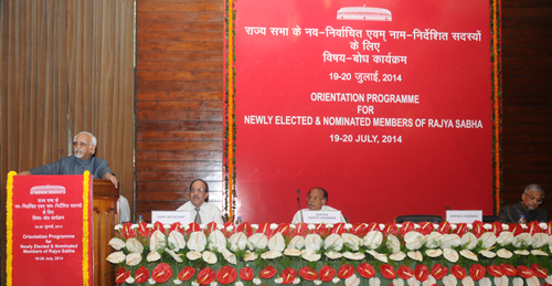 Arun Jaitley lighting the lamp to inaugurate the 108 Financial Inclusion Branches 