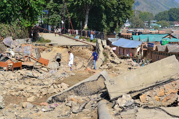 Flood ravages Jammu and Kashmir