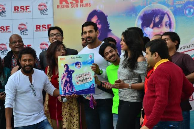 John Abraham launches music of Tollywood film Open Tee Bioscope