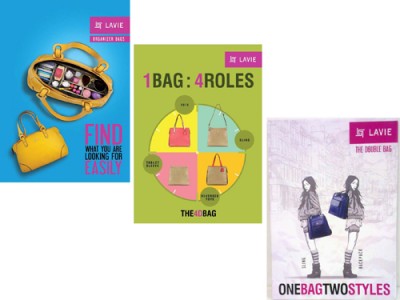 Lavie launches three breakthrough bags