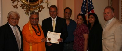 Zed opens US House of Representatives with Hindu prayer