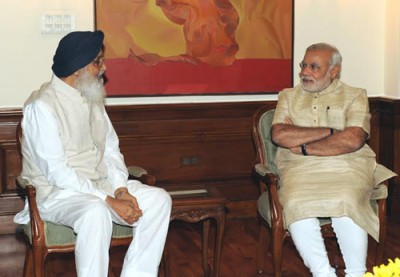 Punjab CM calls on PM Modi