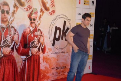 P.K. song launched in Delhi by Aamir, HIrani