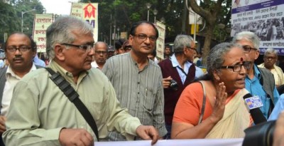 Kolkata: Social workers organizations hold rally over Korpan Shah murder case