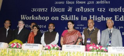 Smriti Irani Inaugurates two-day workshop on skills in higher education