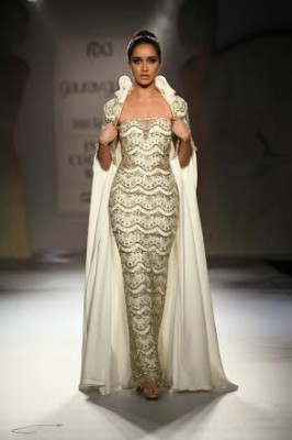 Shraddha Kapoor walks for Gaurav Gupta at ICW Delhi