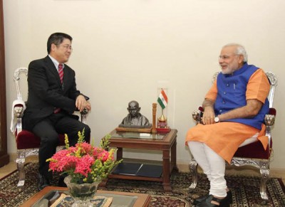  Le Yucheng calling on the Prime Minister