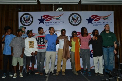 Hip-hop artists from America  performs in Kolkata