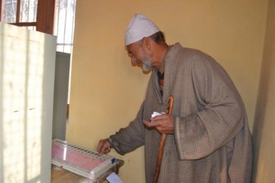 J&K witnesses 70 pct voter turnout