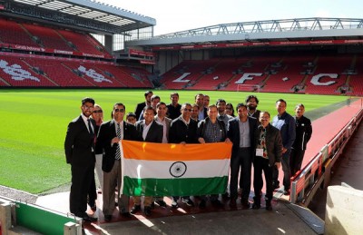 Liverpool FC hosts India's Soccerex delegation 
